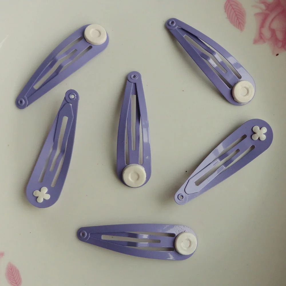 lavender hairclips