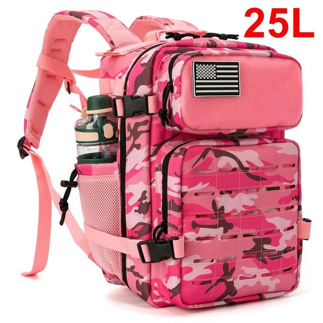 25l camouflage rose