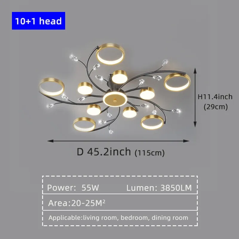 RC dimmable CHINA B 10 Heads