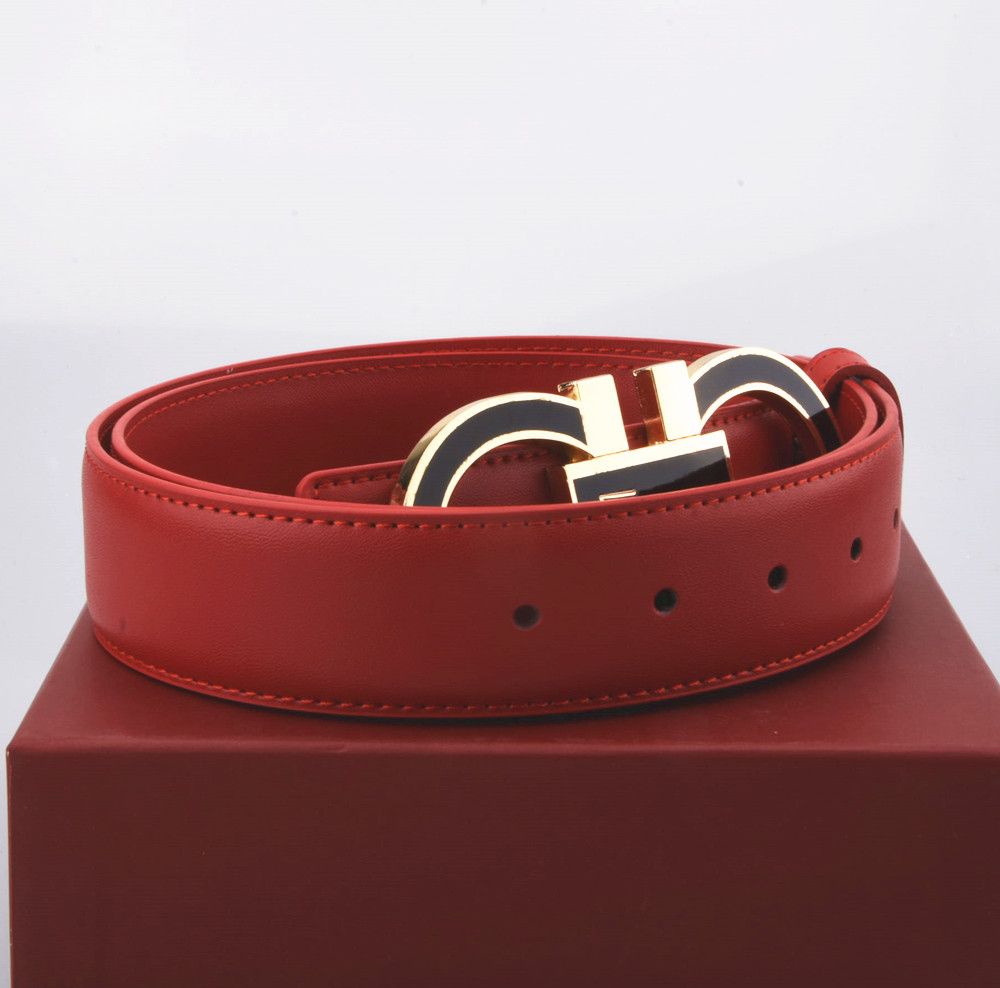 ceinture rouge + boucle noire