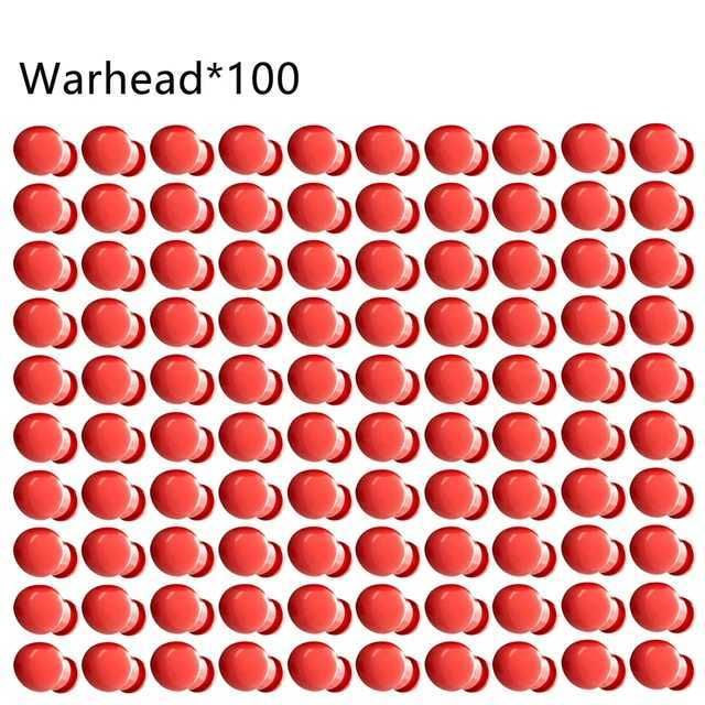 100 stridsspetsar