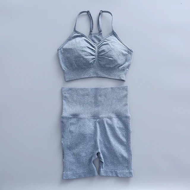 bra shorts blue