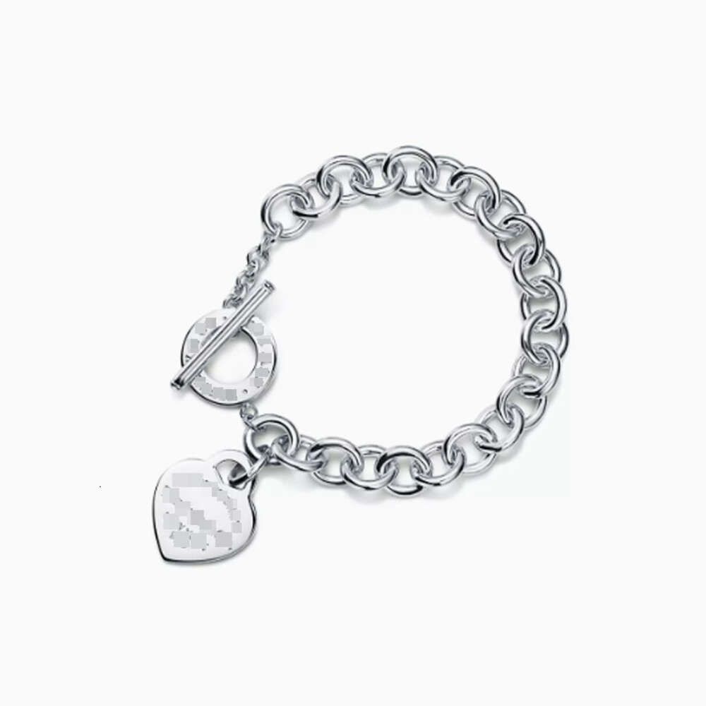 Bracciale Ot Fibbia a Forma di Cuore-16cm