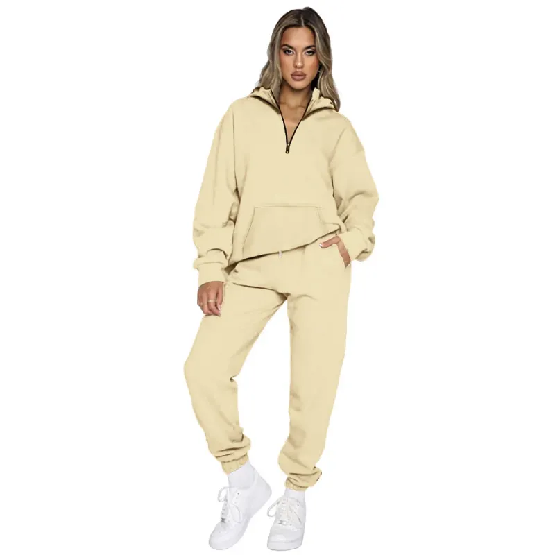 Apricot Hooded Set