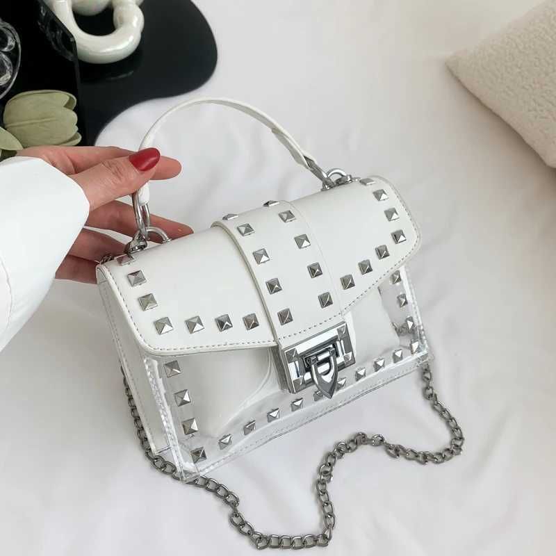 white shoulder bag