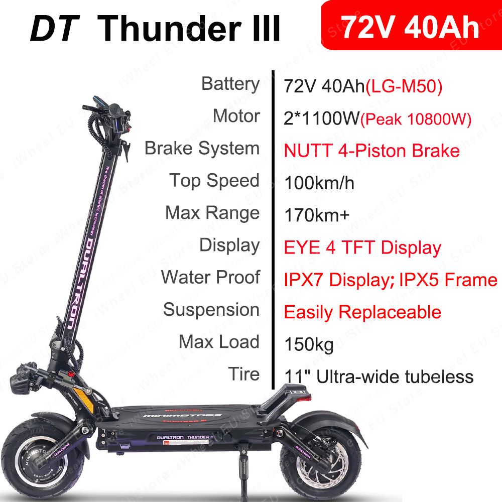 DT Thunder III 72V 40Ah