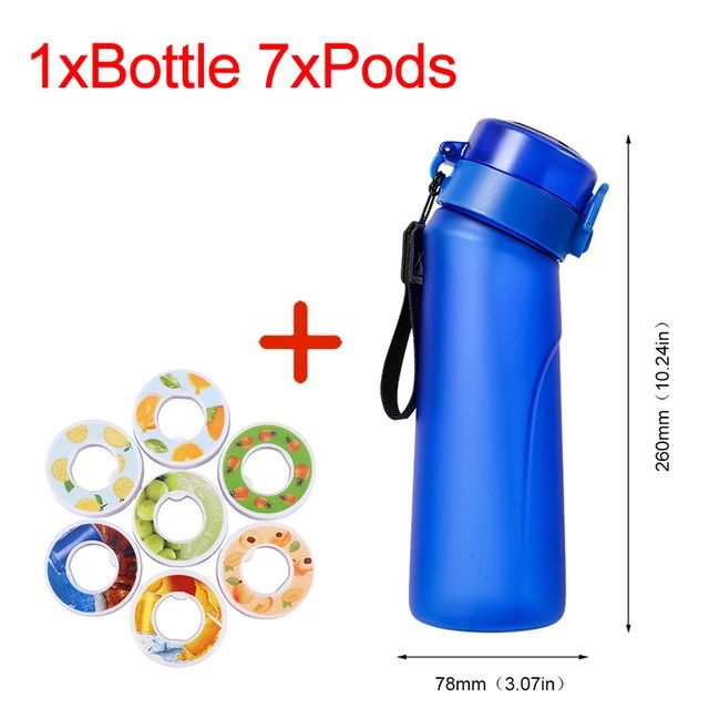 l 1xbottle 7xpods