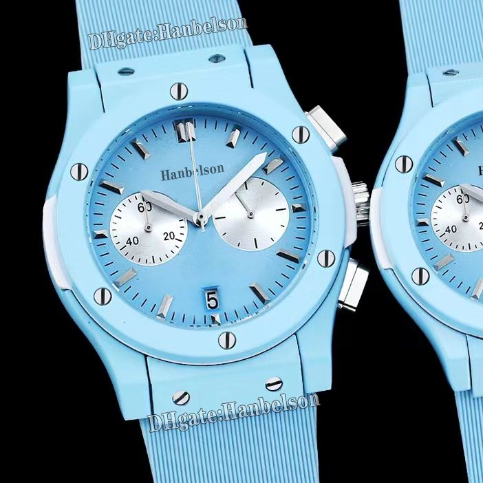 Blue case all blue 42MM for men