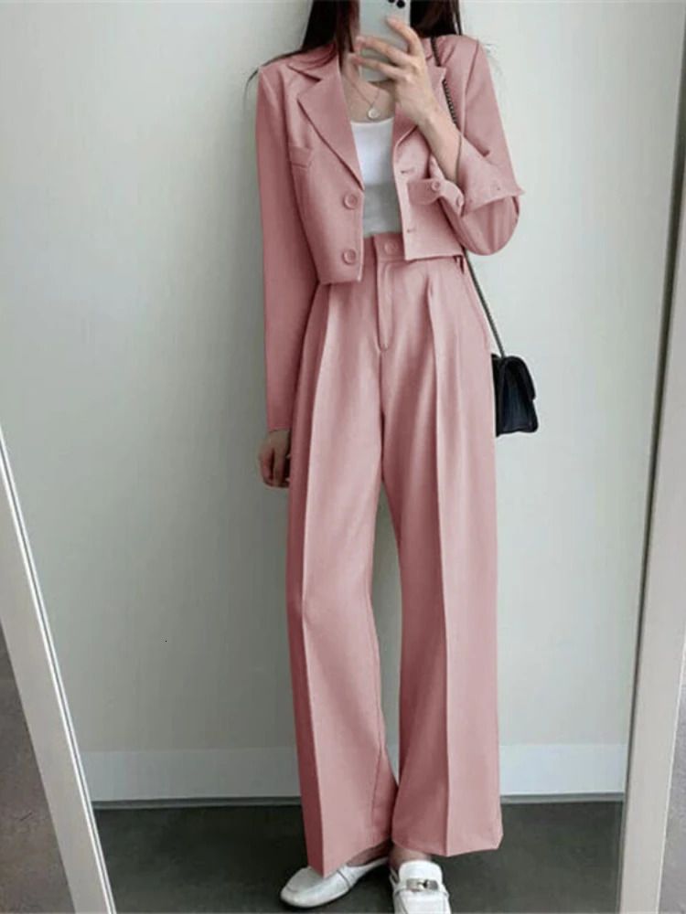 short pink two piece