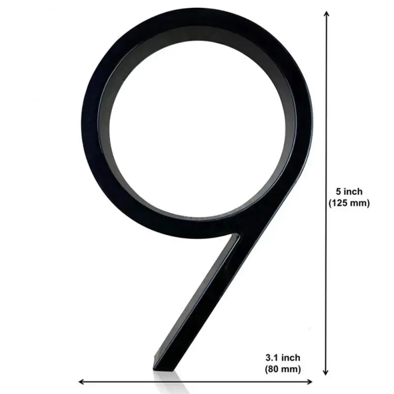 CHINA Number 9 Black