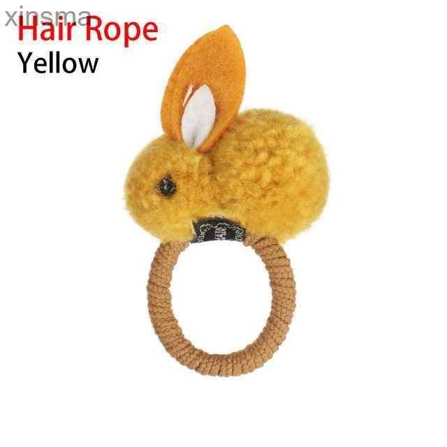 Corda de cabelo amarelo