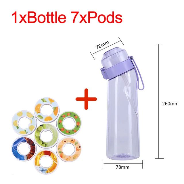 D 1xbottle 7xpods