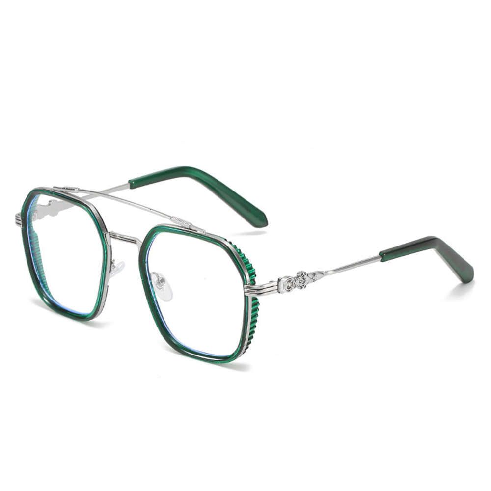 Groen Zilver Frame-Anti Blauw Licht Fla