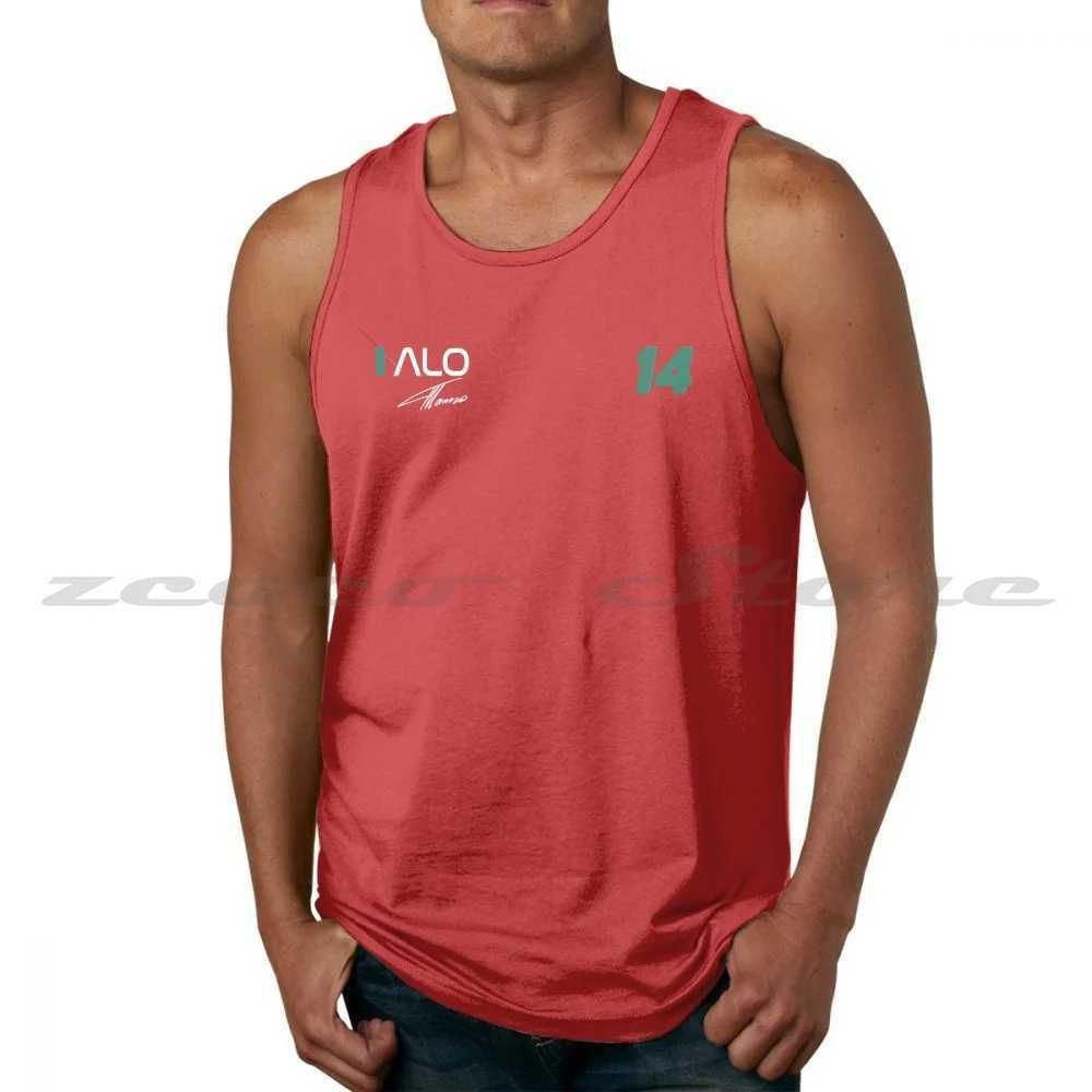 M-tank top-czerwony