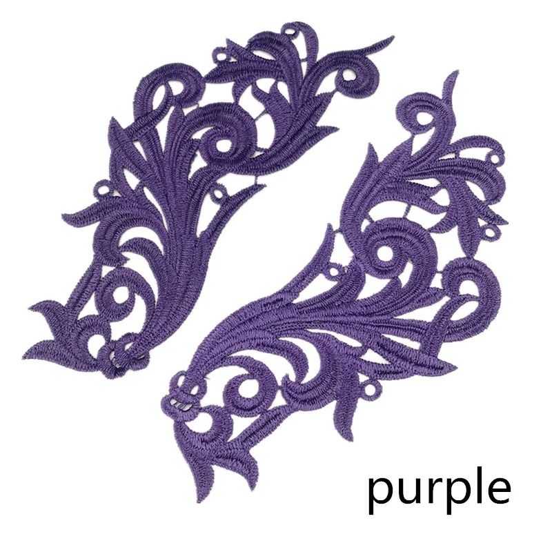 紫色の5ペア