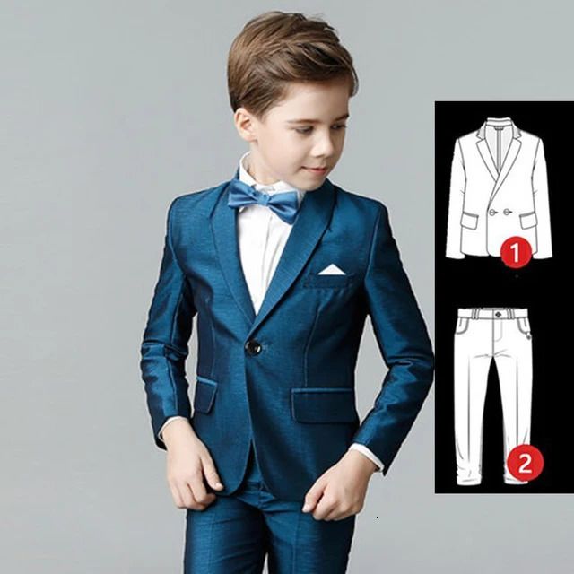 3pcs coat pants tie