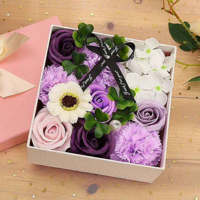 Carnation Box Purple
