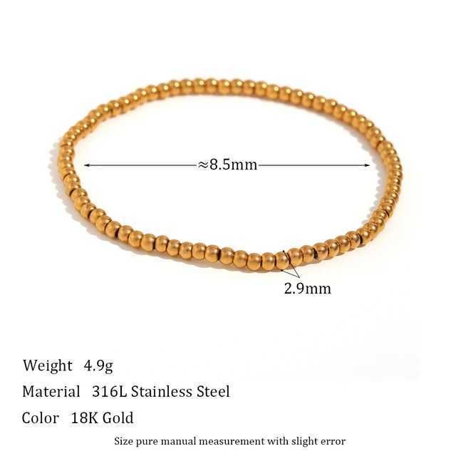 3mm gouden armband