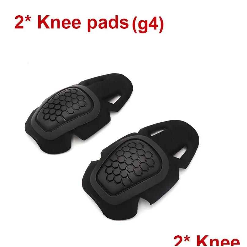 2 Knee Pads Black G4