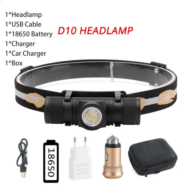 D10 Headlamp3-Yellow Light