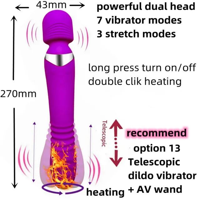 Stretch Dildo Purple