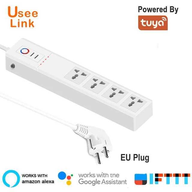 Plugue Eu-Eu do Smart Power Strip