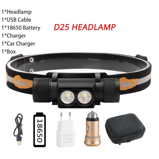 D25 Headlamp4-Yellow Light