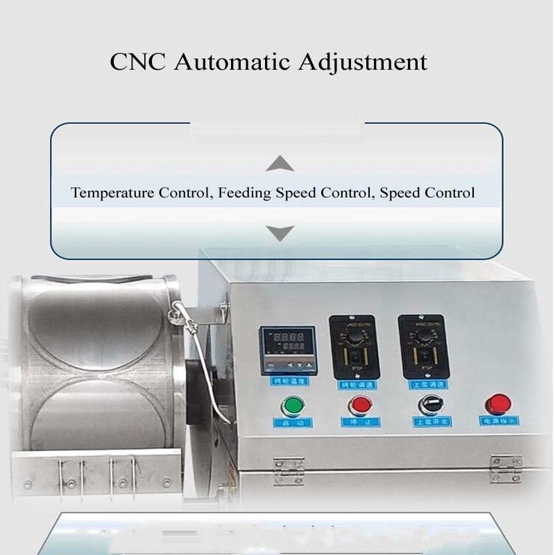 Fully Automatic Korean Pancake Forming Machine Finger Cake Roll Material Steamed Bun Spring Roll Skin Processing Machine