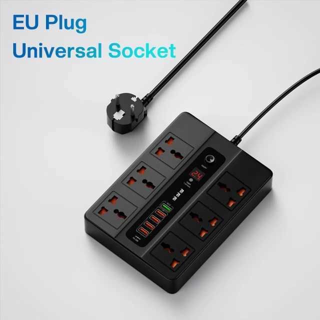 Black for Eu-Universal Socket