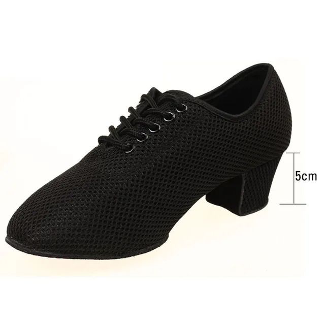 Black 5cm Suede