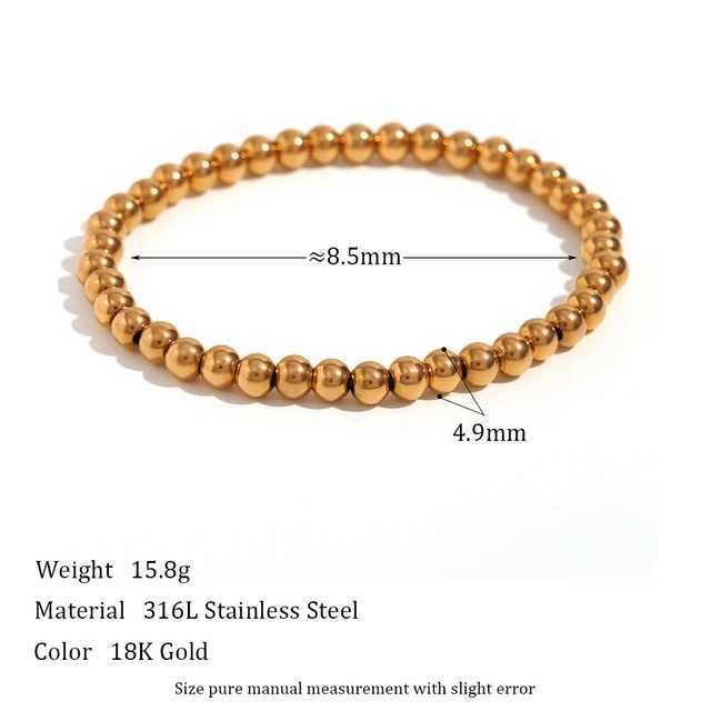 5mm gouden armband