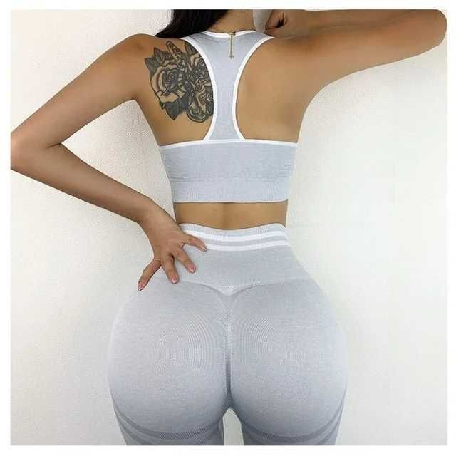 gray white set