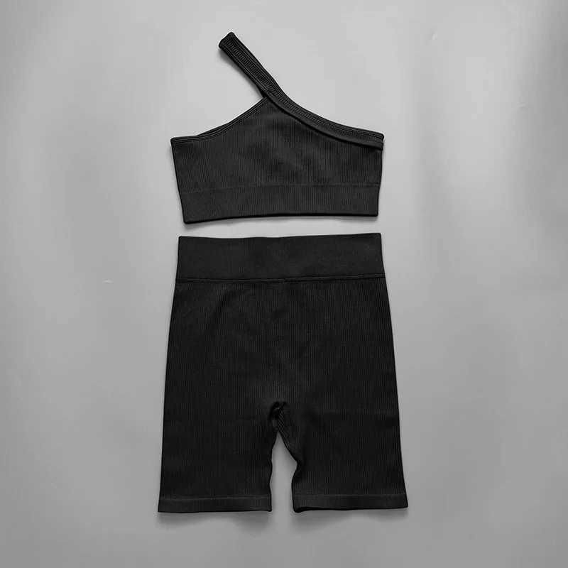 black short set