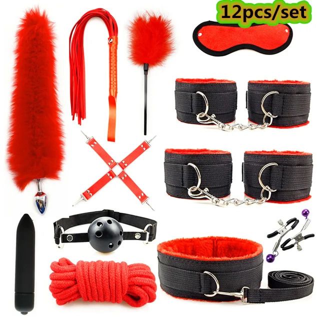 Cauda 12pcs vermelho