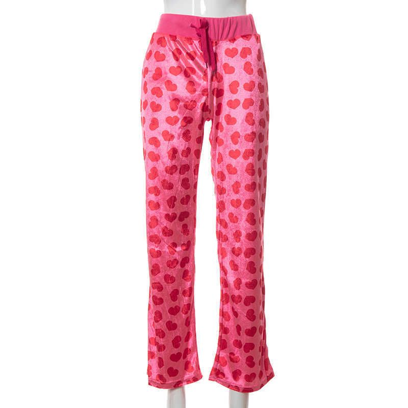 pantaloni rosa w21pt463