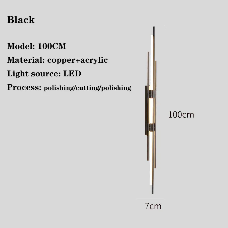 Chiny czarne 100 cm