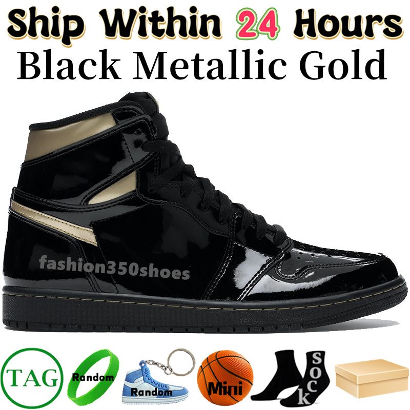 #42- Zwart metallic goud