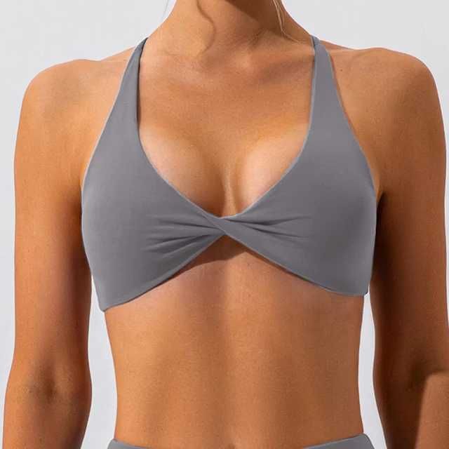 gray bra