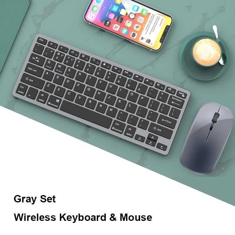 灰色のキーボードマウス