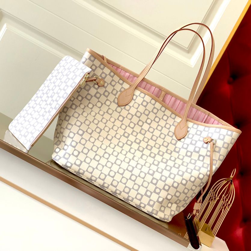 4-Damier Azur Pink