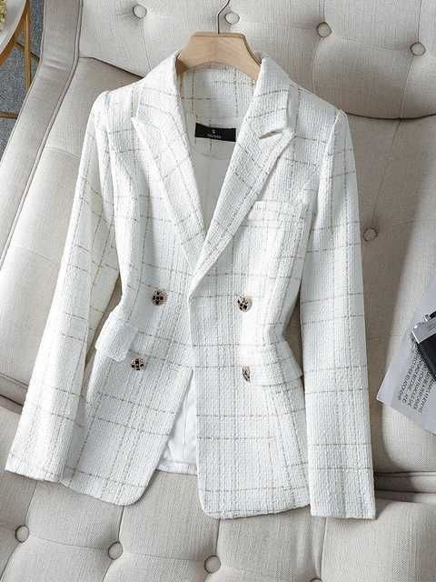 white blazer