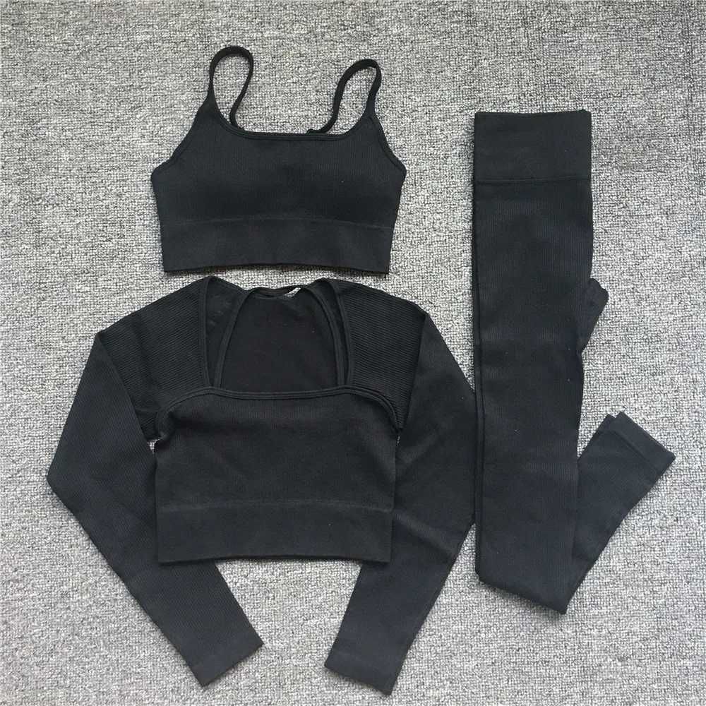 black 3pcs