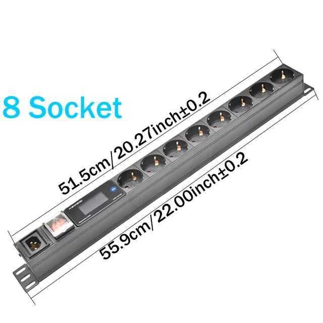 8 Socket-UKプラグ1.5mワイヤ