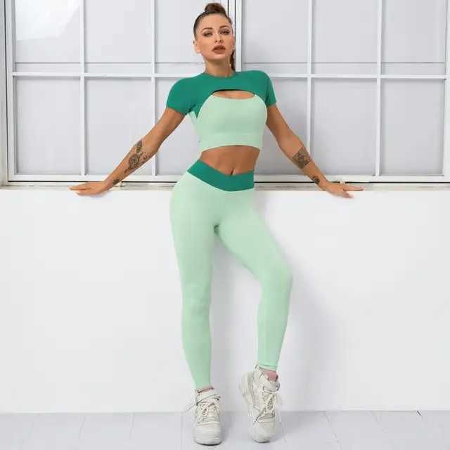 7--green pantset