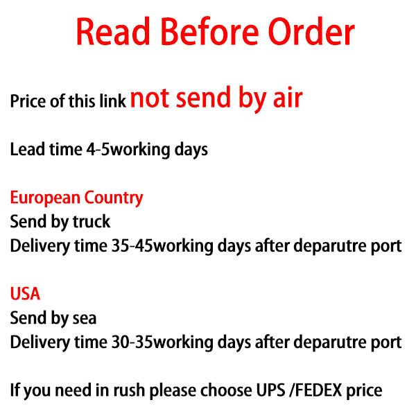 read before order