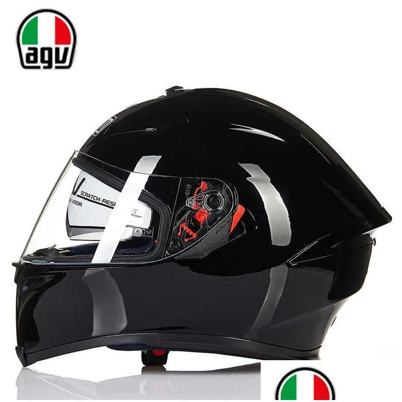 19 Full Helmet Shiny Black Xs