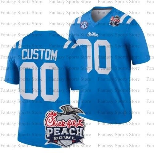 Baby Blue Jersey +Peach Bowl