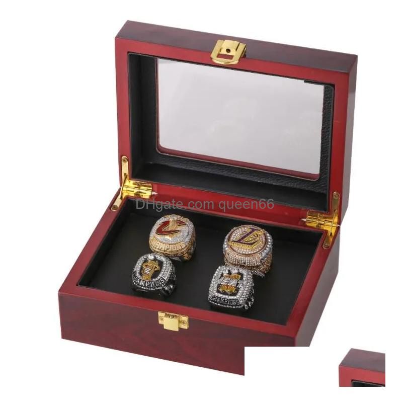 4Pcs Rings With Box Together