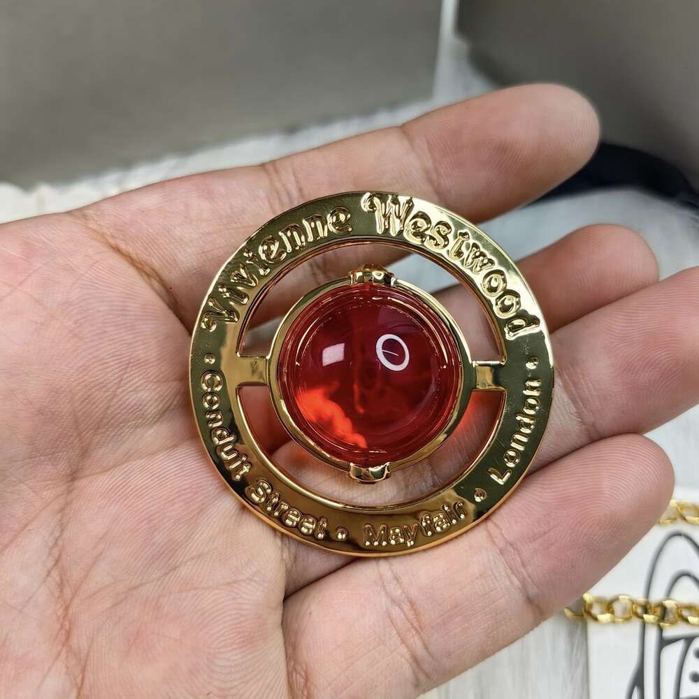 Golden Red Crystal Ball