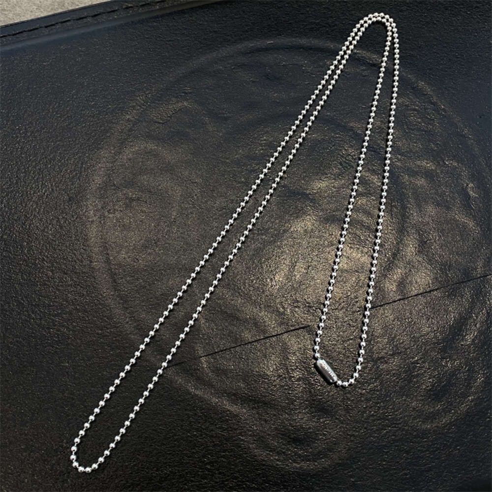 2.0mm Single Bead Chain 75cm-925 Silver